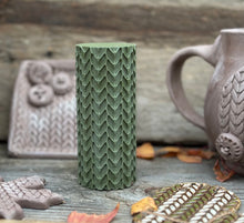 Load image into Gallery viewer, #018-Rib Knit pattern Texture Roller (SHIPS FREE in lower 48)