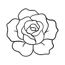 Load image into Gallery viewer, Rose Stamp 008