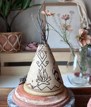 Load image into Gallery viewer, TeePee Incense Burner TP-01
