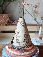 Load image into Gallery viewer, TeePee Incense Burner TP-02