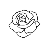 Load image into Gallery viewer, Rose Stamp 014