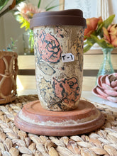 Load image into Gallery viewer, Distressed Betty Tumbler with lid  T-1
