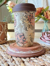 Load image into Gallery viewer, Distressed Betty Tumbler with lid  T-1

