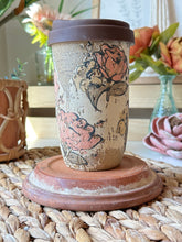 Load image into Gallery viewer, Distressed Betty Tumbler with lid  T-1
