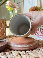 Load image into Gallery viewer, Distressed Betty Tumbler with lid  T-1
