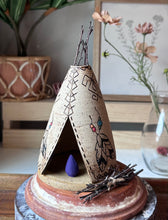 Load image into Gallery viewer, TeePee Incense Burner  TP-03
