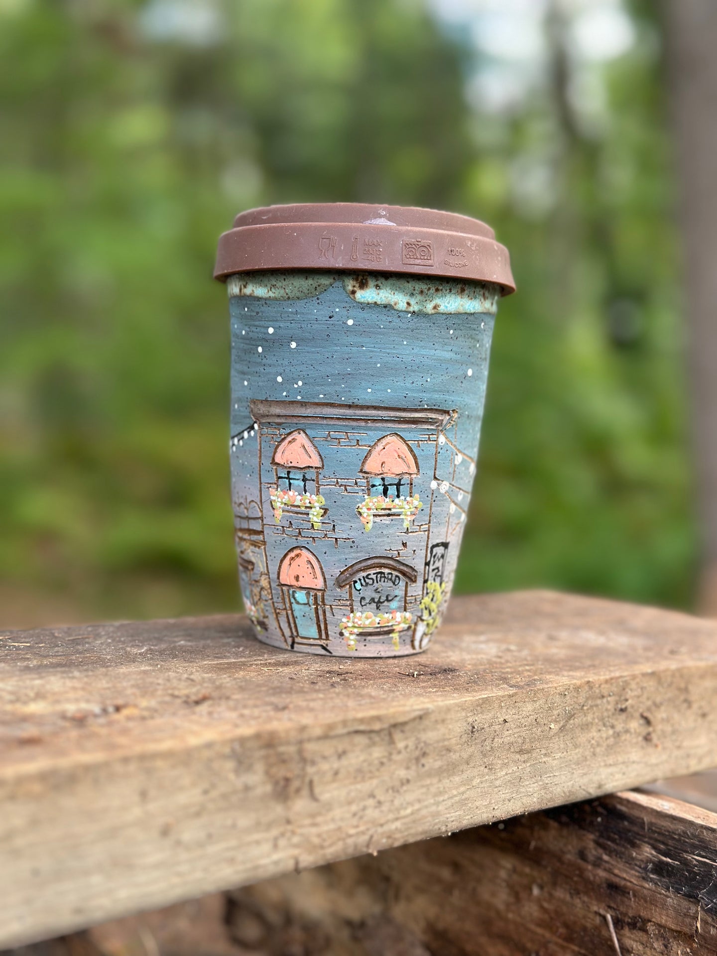#036 Wandering at Dusk Tumbler with Lid