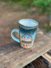 Load image into Gallery viewer, #037 Wandering at Dusk Tumbler with Lid &amp; Handle
