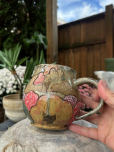 Load image into Gallery viewer, 10 - Autumn Blush &amp; Mums Mug
