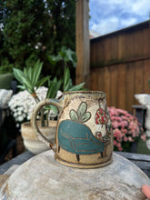 Load image into Gallery viewer, Room #020  Teal &amp; Bloom Mug
