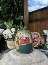 Load image into Gallery viewer, Room #020  Teal &amp; Bloom Mug
